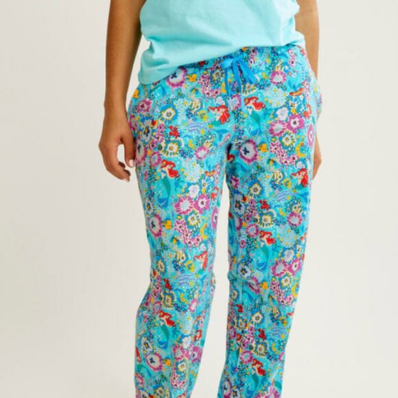 NEW! Vera Bradley Little Mermaid PJ SET - Top and PJ Bottoms Size 16 - XL - Picture 4 of 9